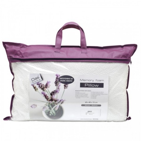 1043 ΜΑΞΙΛΑΡΙ LAVENDER-MEMORY FOAM 65X455204850180331