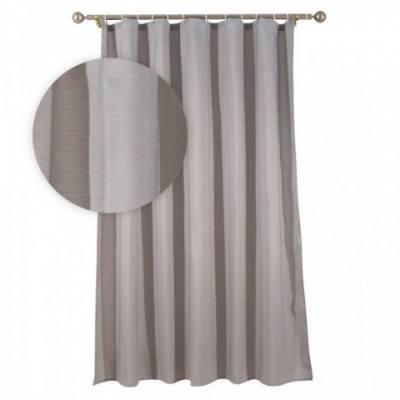 ΚΟΥΡΤΙΝΑ ΜΠΑΝΙΟΥ SOLID 180 Χ 200 ΕΚΡΟΥ 2