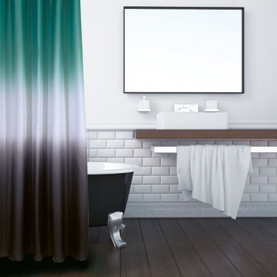 ΚΟΥΡΤΙΝΑ ΜΠΑΝΙΟΥ SOLID 180 Χ 200 BEIGE