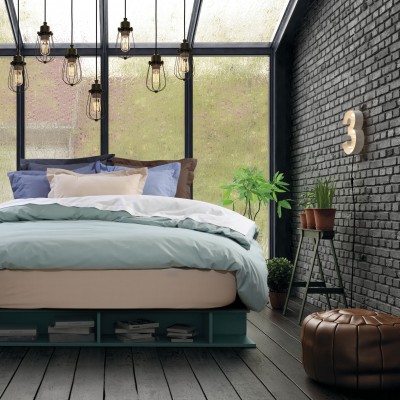 Guy Laroche Color Plus Σετ 2 Μαξιλαροθήκες DARK WENGE 50x70εκ.5206480637483 2