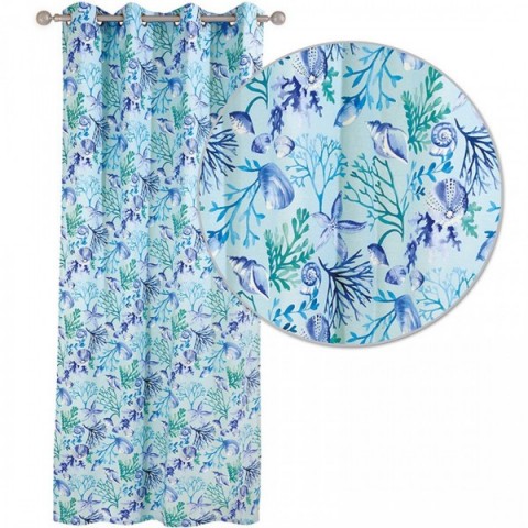 2102 ΚΟΥΡΤΙΝΑ 140Χ260 ΜΕ ΤΡΟΥΚΣ5204850155421