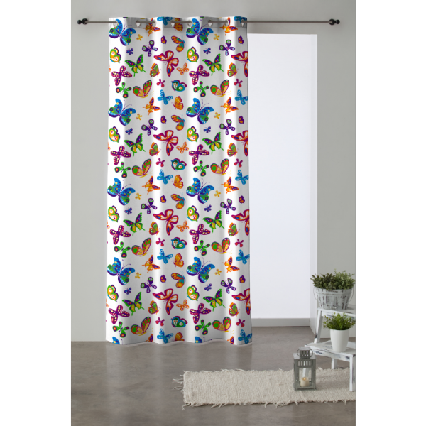 ΚΟΥΡΤΙΝΕΣ ΜΕ ΤΡΟΥΚΣ BUTTERFLY(150X260)