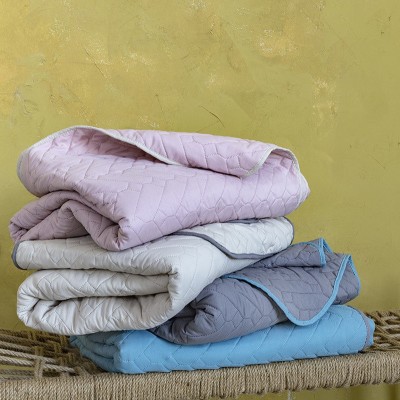 Κουβερλί Γίγας Σετ 2τμχ Tempest natural 250X240εκ Guy Laroche5206480652905 2