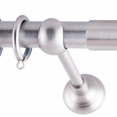 ΚΟΥΡΤΙΝΟΞΥΛΟ BAR STRASS ΧΡΩΜΙΟ FRANS  Φ25 ΝΙΚΕΛ ΜΑΤ ΜΕ ΧΡΩΜΙΟ  ΕΞΑΡΤΗΜΑΤΑ 2