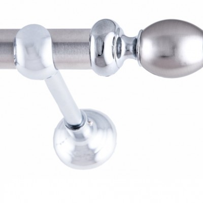 ΚΟΥΡΤΙΝΟΞΥΛΟ RETRO STRASS  FRANS  Φ25 ΝΙΚΕΛ ΜΑΤ ΜΕ NIKEL MAT   ΕΞΑΡΤΗΜΑΤΑ