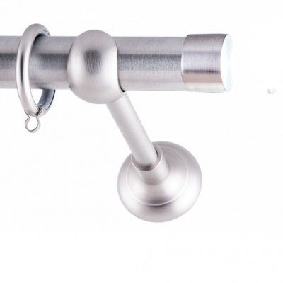 ΚΟΥΡΤΙΝΟΞΥΛΟ BILIA ΧΡΩΜΙΟ FRANS  Φ25 ΝΙΚΕΛ ΜΑΤ ΜΕ ΧΡΩΜΙΟ  ΕΞΑΡΤΗΜΑΤΑ