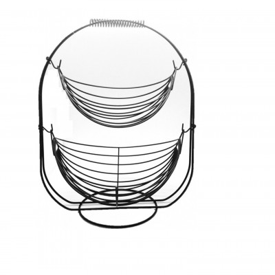 Φρουτιέρα Μεταλλική Καφέ 22x22x47 MTT253 - ESPIEL