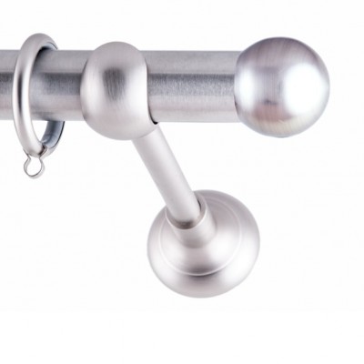 ΚΟΥΡΤΙΝΟΞΥΛΟ BILIA ΧΡΩΜΙΟ FRANS  Φ25 ΝΙΚΕΛ ΜΑΤ ΜΕ ΧΡΩΜΙΟ  ΕΞΑΡΤΗΜΑΤΑ