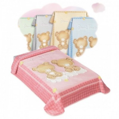 Βρεφική κουβέρτα Pierre Cardin Μπεζ  110x140 Nancy 545