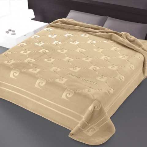 Κουβέρτα Βελουτέ Pierre Cardin NANCY 654 Υπέρδιπλη 220x240NANSY 654 Μπεζ