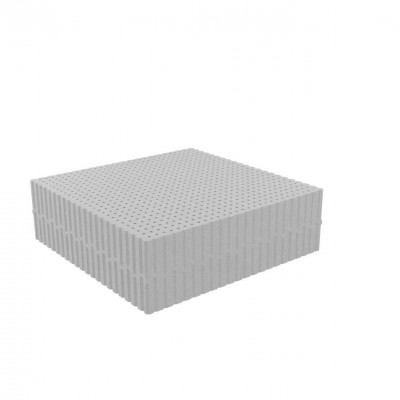 PLAIN GRAY BABY RANGE ΣΤΡΩΜΑ ME LATEX COCONUTS DUNLOPILLO