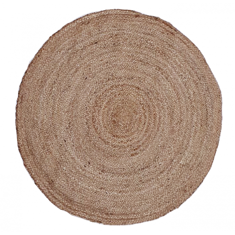 ΠΛΕΚΤΟ ΣΤΡΟΓΓΥΛΟ ΧΑΛΑΚΙ ΓΙΟΥΤΑ NATURAL ΜΠΕΖ- ΔΙΑΜ.120