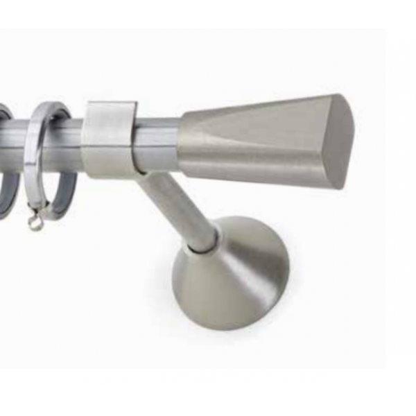 inox κουρτινόβεργα Dream Φ20  Νίκελ σατινέ