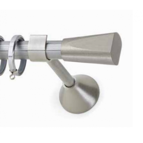 inox κουρτινόβεργα Dream Φ20  Νίκελ σατινέ