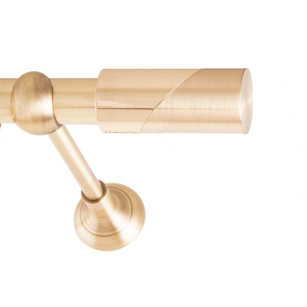 ΚΟΥΡΤΙΝΟΞΥΛΟ RETRO FRANS  Φ25 ΟΡΟ ΜΑΤ