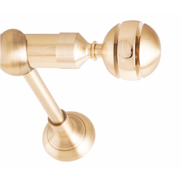 ΚΟΥΡΤΙΝΟΞΥΛΟ AMORE FRANS  Φ25 ΟΡΟ ΜΑΤ ΧΡΥΣΟ