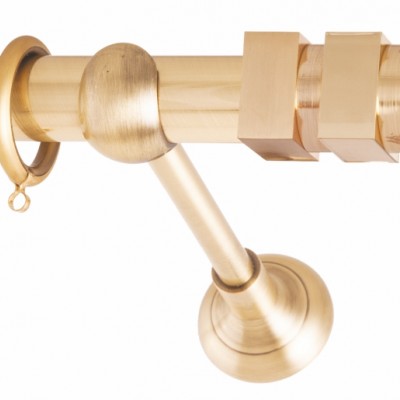 ΚΟΥΡΤΙΝΟΞΥΛΟ DIVA FRANS  Φ25 ΟΡΟ ΜΑΤ ΧΡΥΣΟ 2