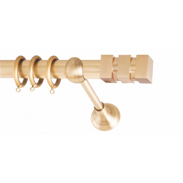 ΚΟΥΡΤΙΝΟΞΥΛΟ LEGO  FRANS  Φ25 ΟΡΟ ΜΑΤ ΧΡΥΣΟ