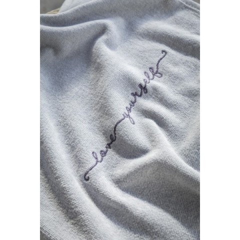 Λαβέτα 40x40 - Love Yourself Gray