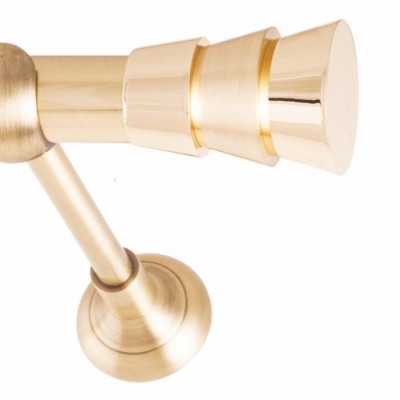 ΚΟΥΡΤΙΝΟΞΥΛΟ AMORE FRANS  Φ25 ΟΡΟ ΜΑΤ ΧΡΥΣΟ