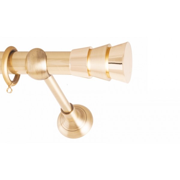 ΚΟΥΡΤΙΝΟΞΥΛΟ TRIPLO FRANS  Φ25 ΟΡΟ ΜΑΤ ΧΡΥΣΟ