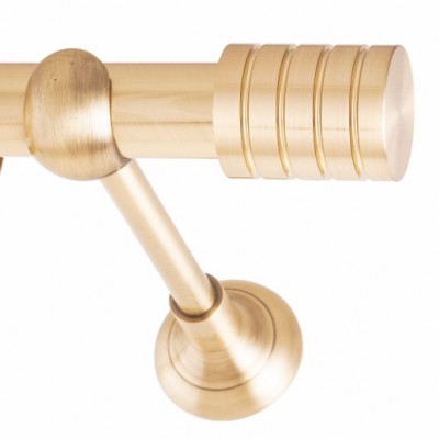 ΚΟΥΡΤΙΝΟΞΥΛΟ BAR STRASS ΧΡΩΜΙΟ FRANS  Φ25 ΝΙΚΕΛ ΜΑΤ ΜΕ ΧΡΩΜΙΟ  ΕΞΑΡΤΗΜΑΤΑ