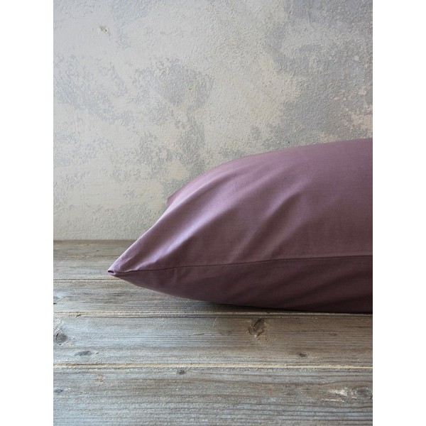 Μαξιλαροθήκες Unicolors - Rose Brown