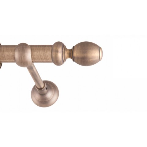 ΚΟΥΡΤΙΝΟΞΥΛΟ VALENZA FRANS  Φ25 ANTIK