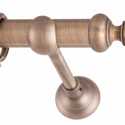 ΚΟΥΡΤΙΝΟΞΥΛΟ RETRO FRANS  Φ25 ΟΡΟ ΜΑΤ 2