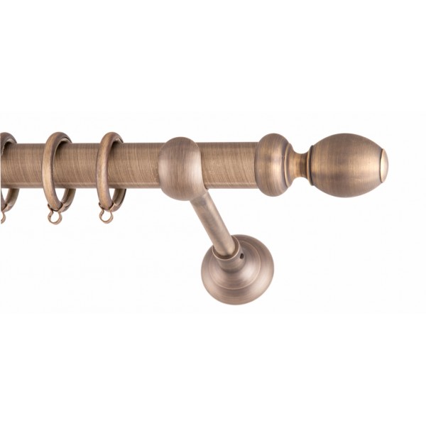 ΚΟΥΡΤΙΝΟΞΥΛΟ VALENZA FRANS  Φ25 ANTIK