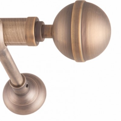 ΚΟΥΡΤΙΝΟΞΥΛΟ DIVA FRANS  Φ25 ΟΡΟ ΜΑΤ ΧΡΥΣΟ