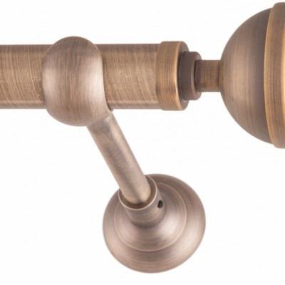 ΚΟΥΡΤΙΝΟΞΥΛΟ DIVA FRANS  Φ25 ΟΡΟ ΜΑΤ ΧΡΥΣΟ 2