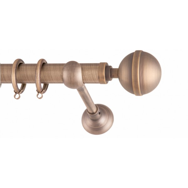 ΚΟΥΡΤΙΝΟΞΥΛΟ VERA  FRANS  Φ25 ANTIK