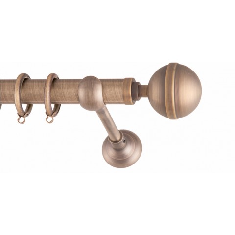 ΚΟΥΡΤΙΝΟΞΥΛΟ VERA  FRANS  Φ25 ANTIK