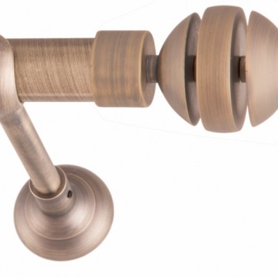 ΚΟΥΡΤΙΝΟΞΥΛΟ AMORE FRANS  Φ25 ΟΡΟ ΜΑΤ ΧΡΥΣΟ