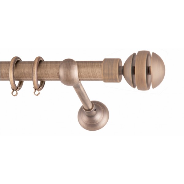 ΚΟΥΡΤΙΝΟΞΥΛΟ  AMORE FRANS  Φ25 ANTIK