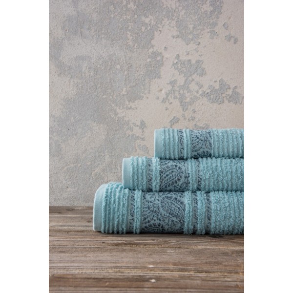 Πετσέτα 30x50 - Aishun Blue5206482036574