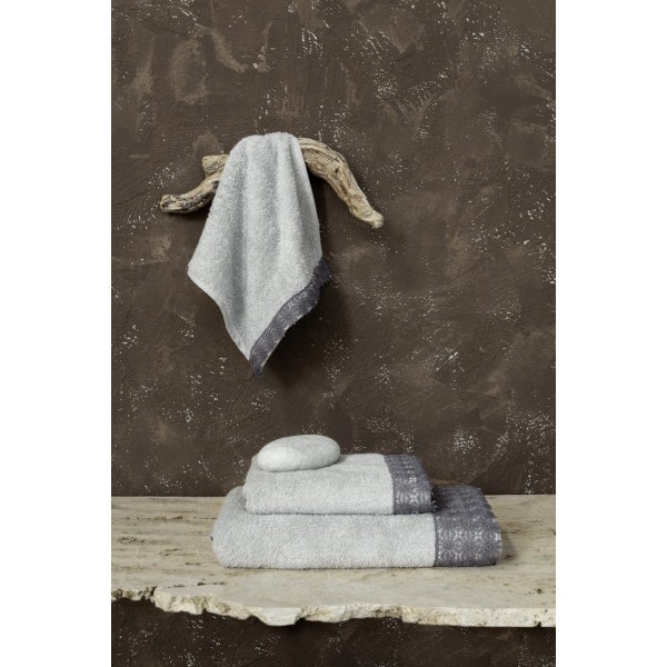 Πετσέτα 50x90 - Ingrid Gray5206482036789